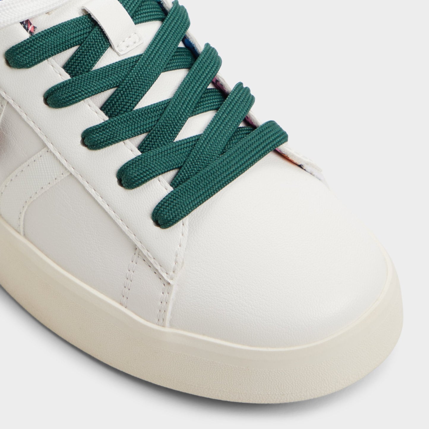 Whatisadam in White Multi - Women's low top sneaker, Cup sole Aldo White multi