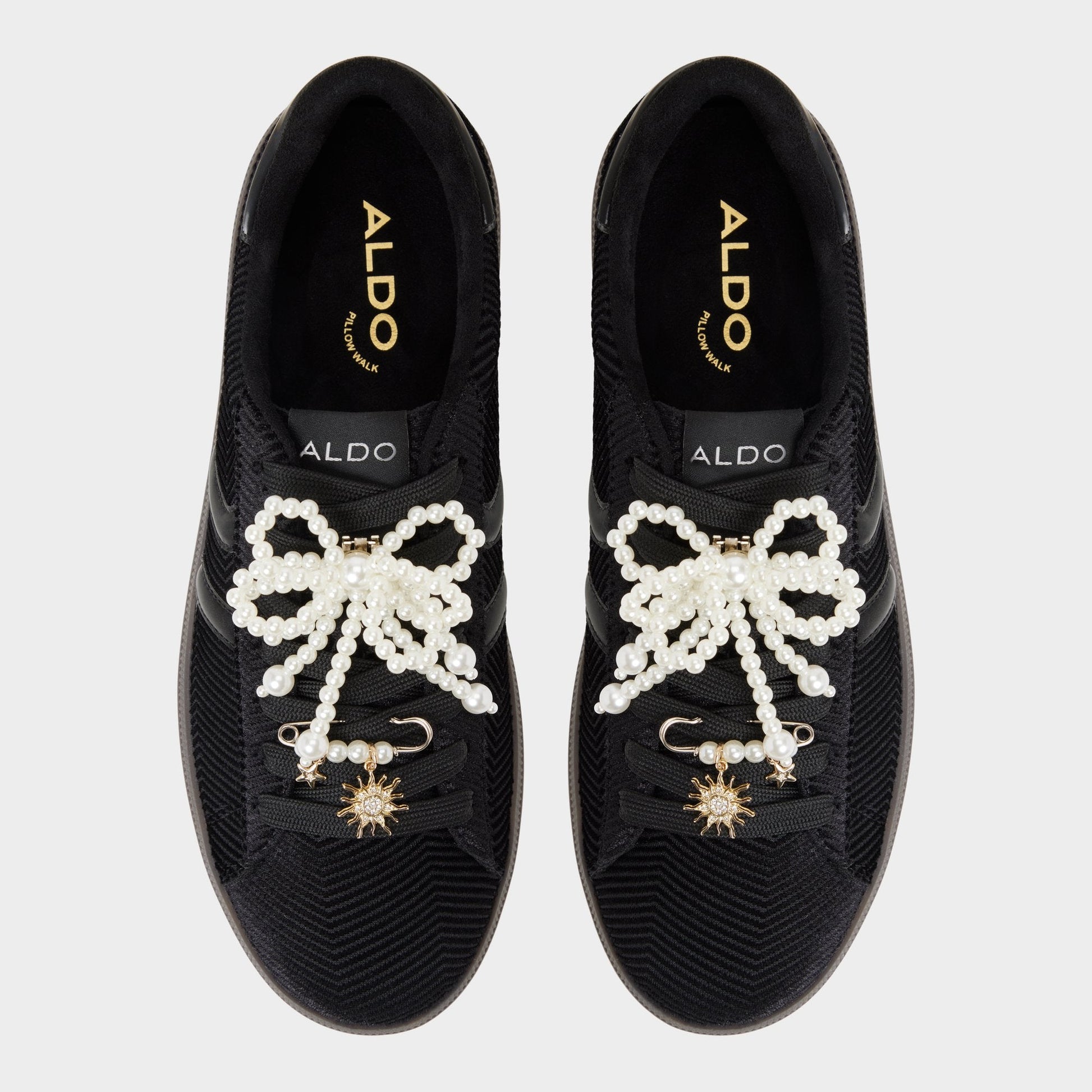 Chicsneaker2 in Black Black - Low top sneaker, Cup sole Aldo Black/black