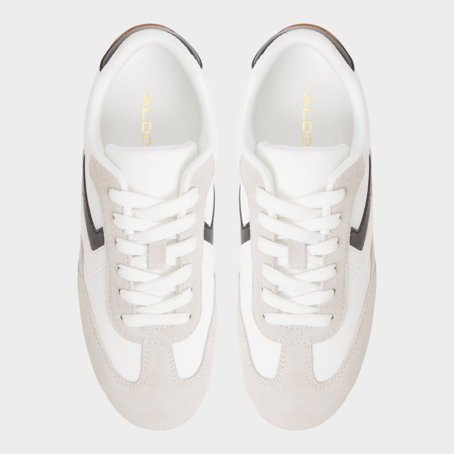 Coolchic White/Grey Women's Low top sneakers - Jogger sneaker Aldo White/grey
