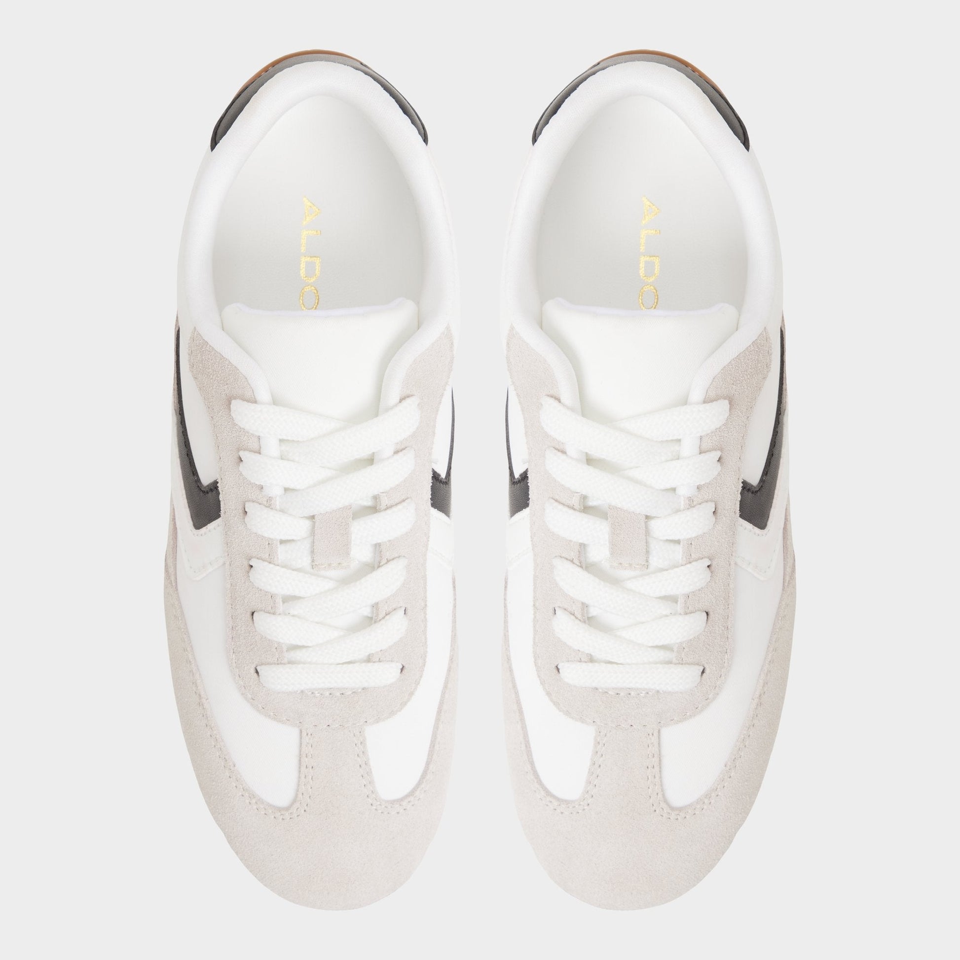 Coolchic White/Grey Women's Low top sneakers - Jogger sneaker Aldo White/grey