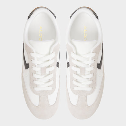 Coolchic White/Grey Women's Low top sneakers - Jogger sneaker Aldo White/grey
