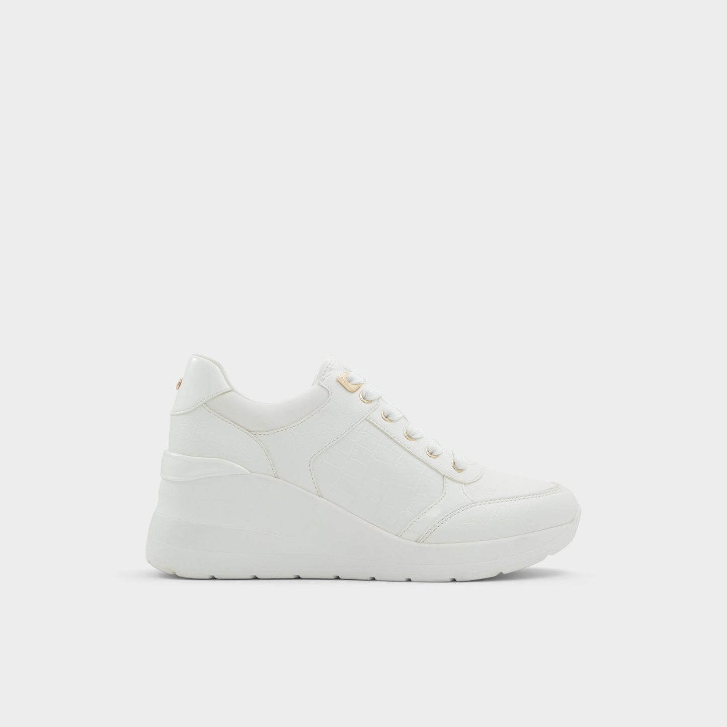 Iconistep White Overflow Women's Low top sneakers - Wedge sneaker, Wedge heel Aldo White overflow
