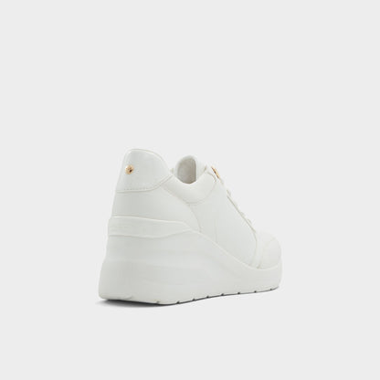 Iconistep White Overflow Women's Low top sneakers - Wedge sneaker, Wedge heel Aldo White overflow