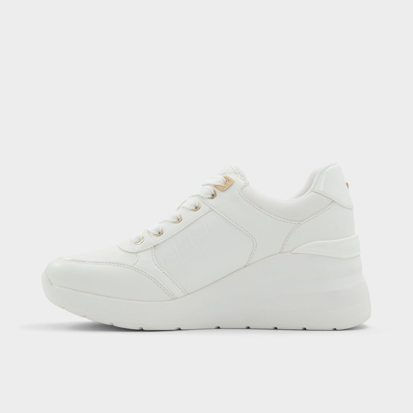 Iconistep White Overflow Women's Low top sneakers - Wedge sneaker, Wedge heel Aldo White overflow