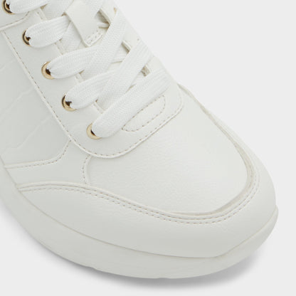 Iconistep White Overflow Women's Low top sneakers - Wedge sneaker, Wedge heel Aldo White overflow
