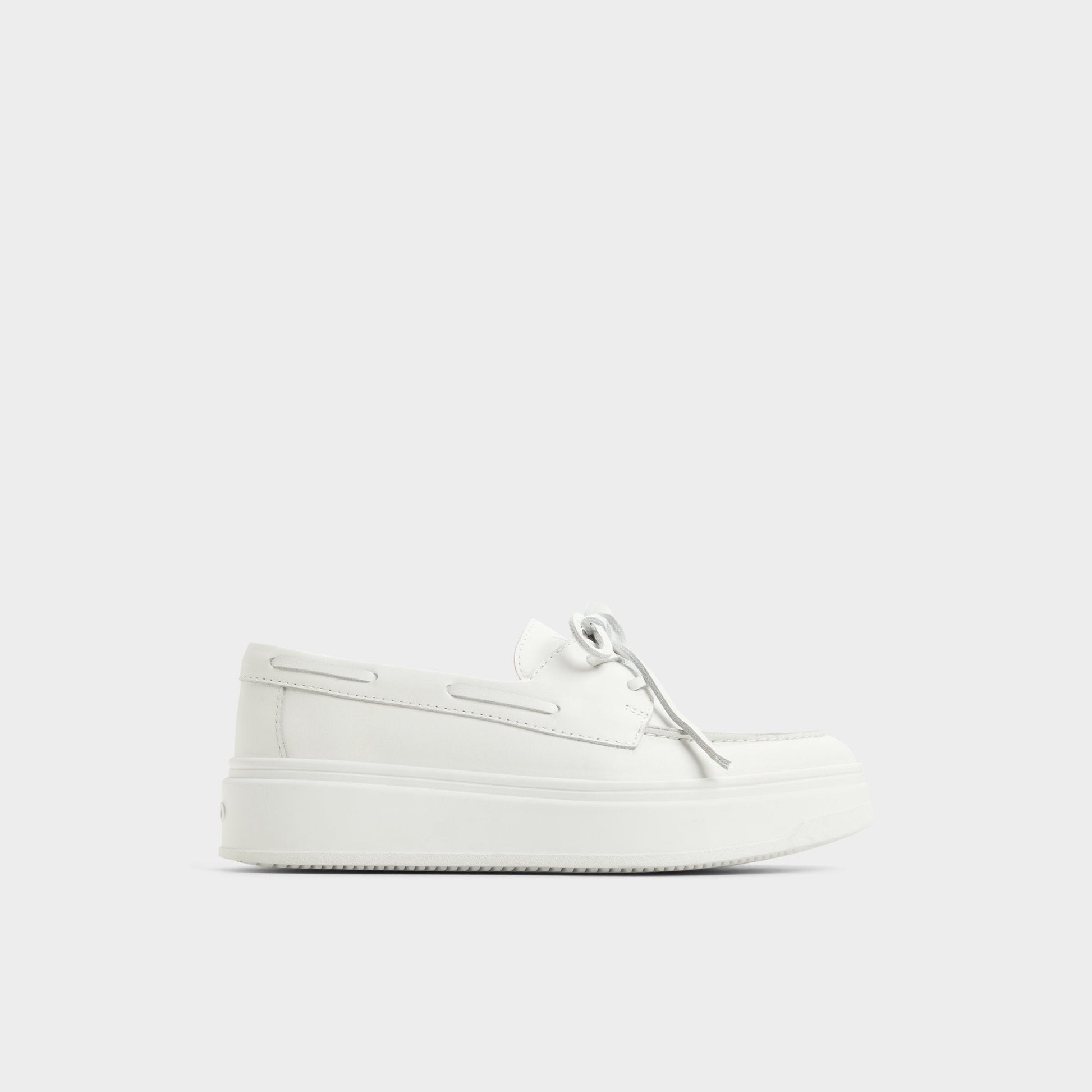 Wildbreeze Open White Women's Slip on sneakers - Boat shoe, Platform Aldo Open White