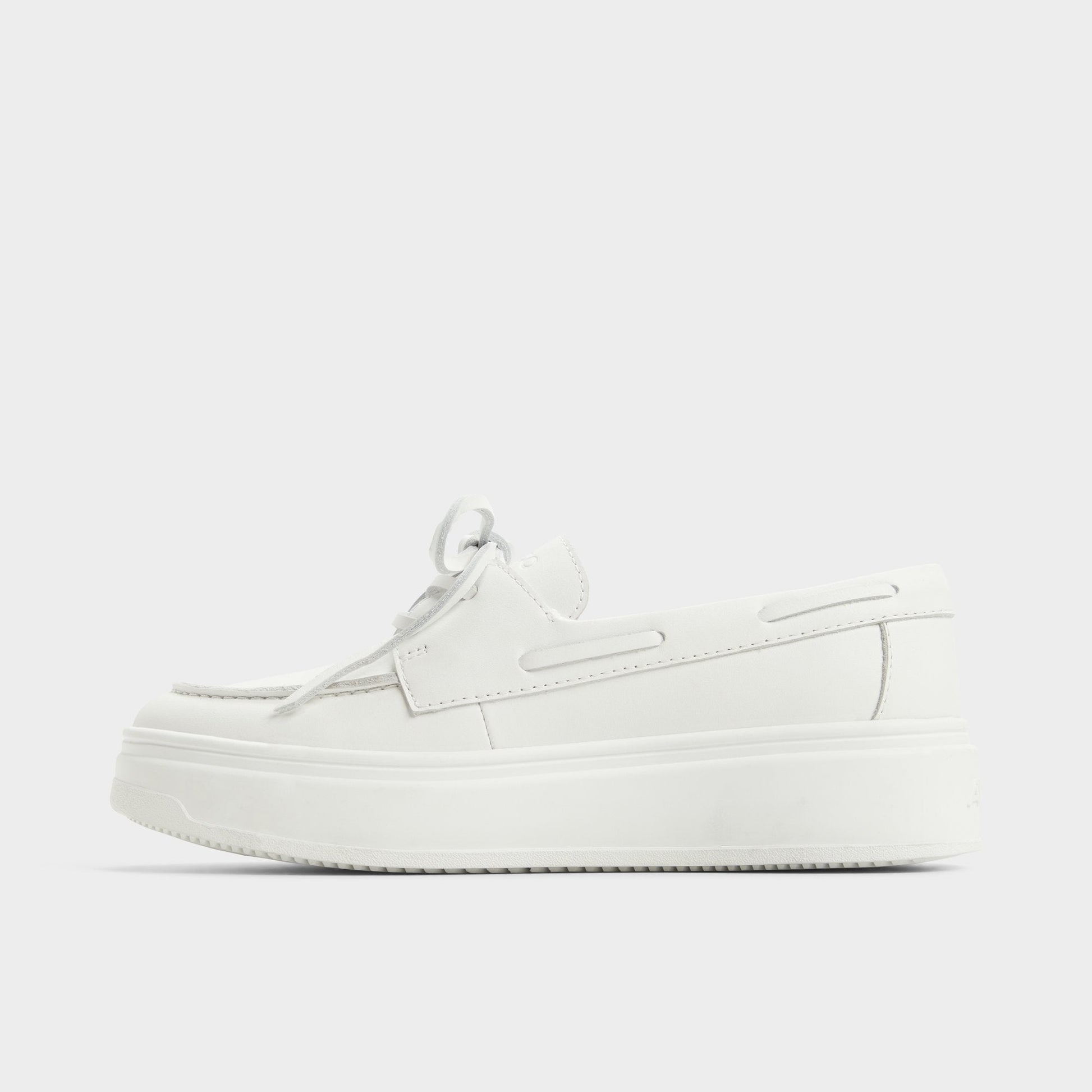 Wildbreeze Open White Women's Slip on sneakers - Boat shoe, Platform Aldo Open White