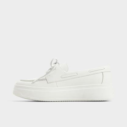 Wildbreeze Open White Women's Slip on sneakers - Boat shoe, Platform Aldo Open White