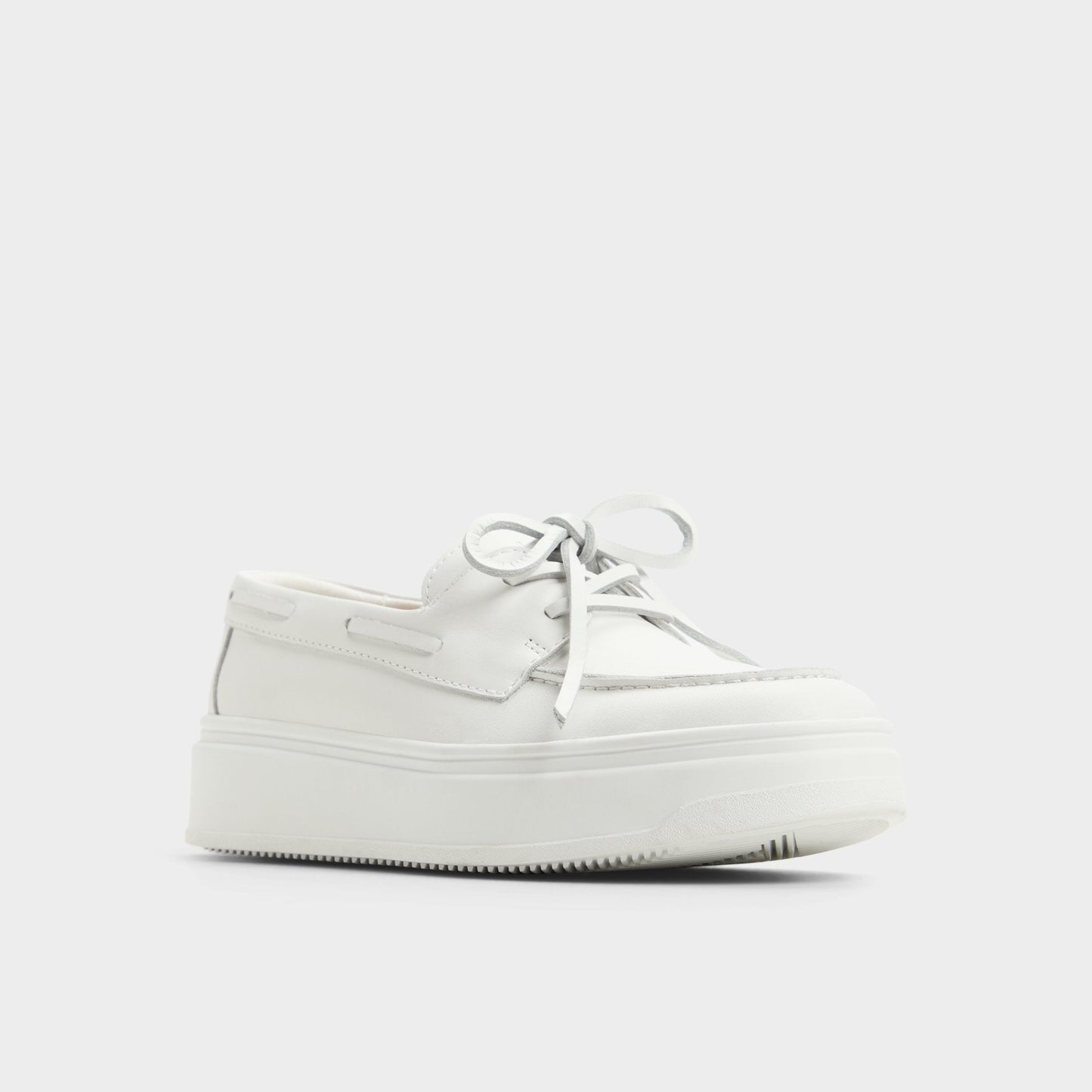 Wildbreeze Open White Women's Slip on sneakers - Boat shoe, Platform Aldo Open White