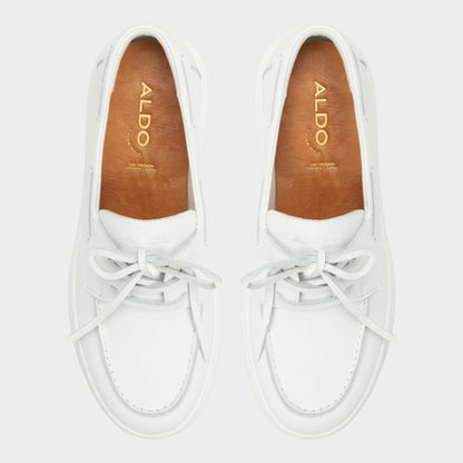 Wildbreeze Open White Women's Slip on sneakers - Boat shoe, Platform Aldo Open White