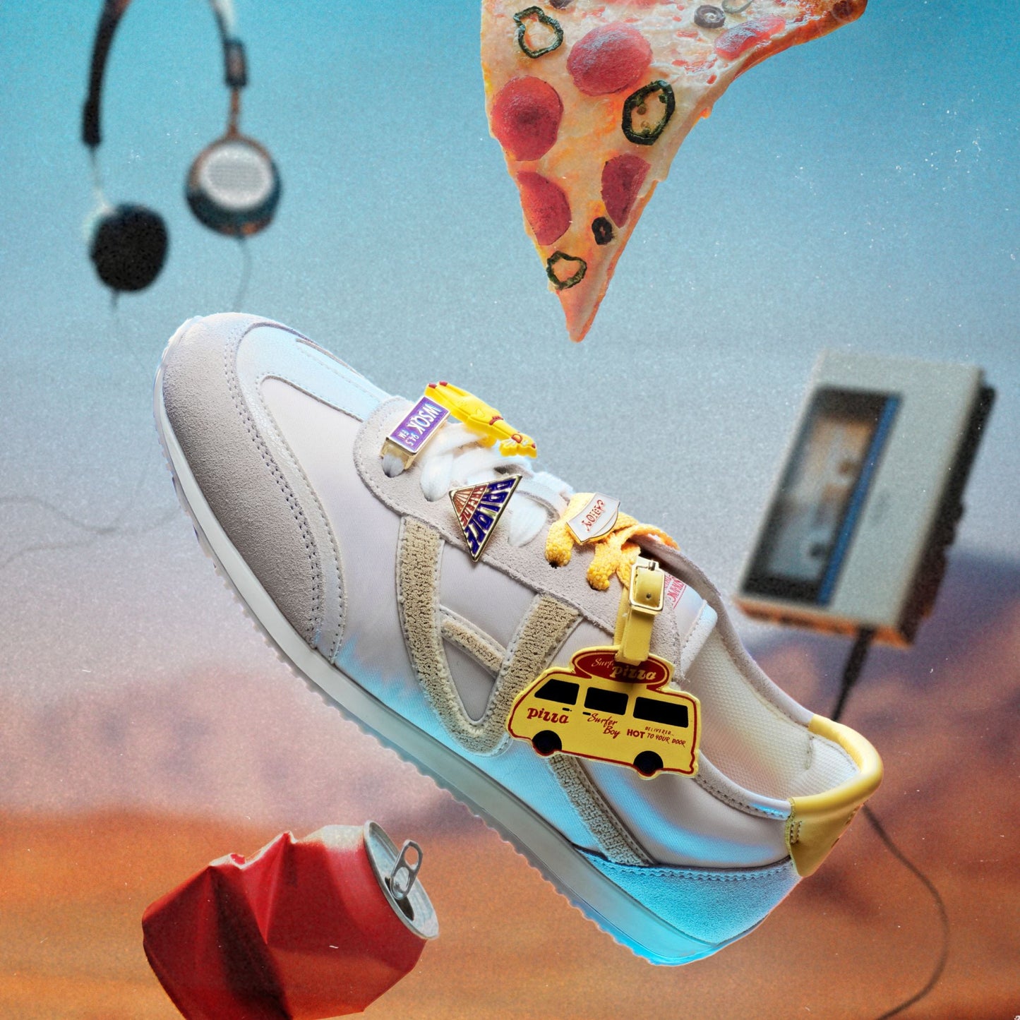 Pineapplepizza in White - Women's sneaker Aldo White