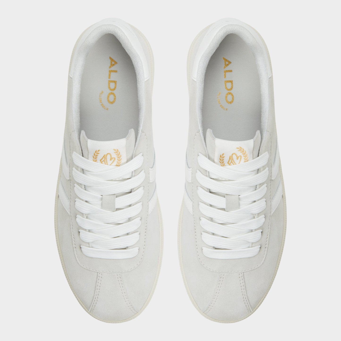 Chicsneaker Light Grey Women's Low top sneakers - Low top sneaker, Cup sole Aldo Light Grey