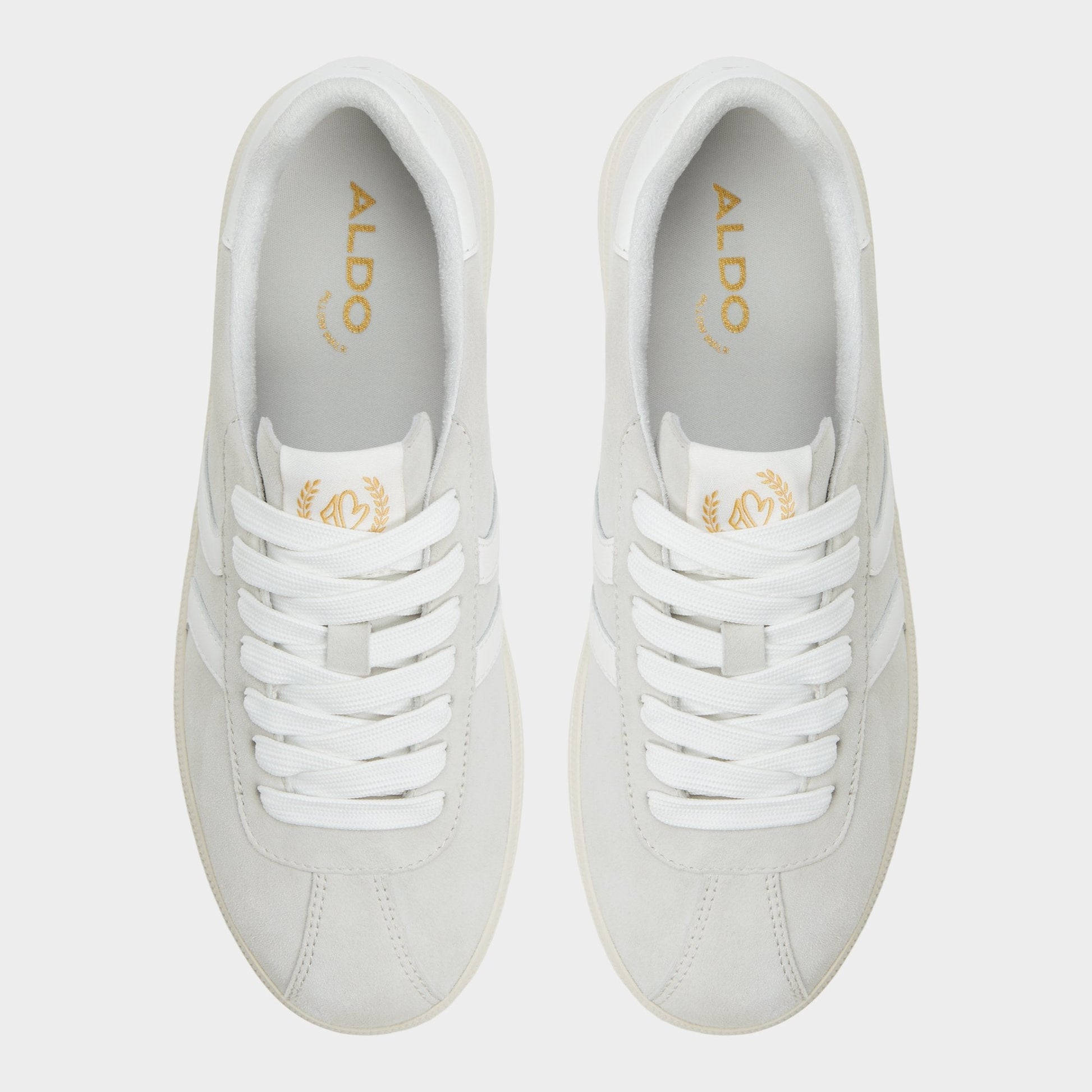 Chicsneaker Light Grey Women's Low top sneakers - Low top sneaker, Cup sole Aldo Light Grey