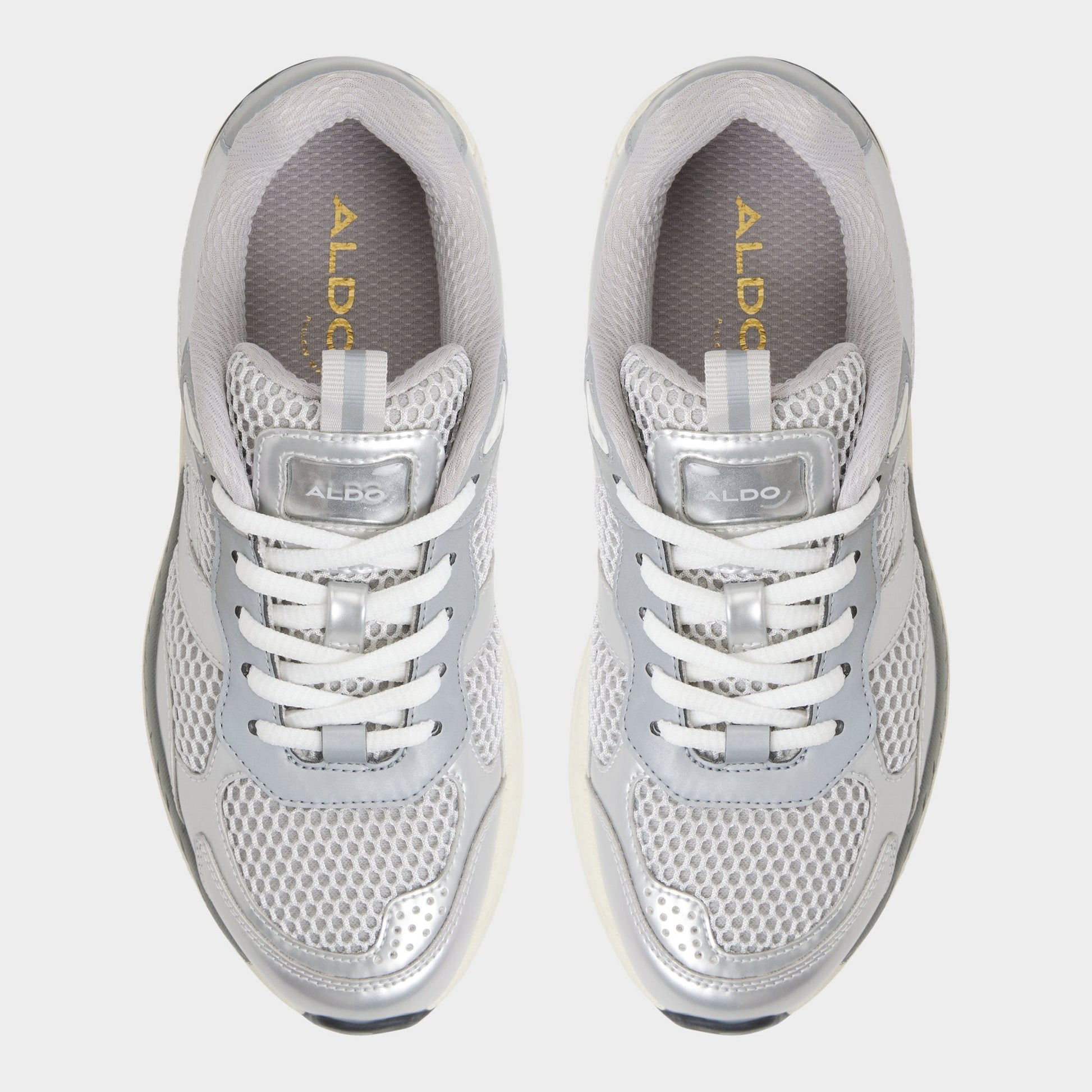 Pillowsnkr in L Silver - Jogger sneaker Aldo Silver