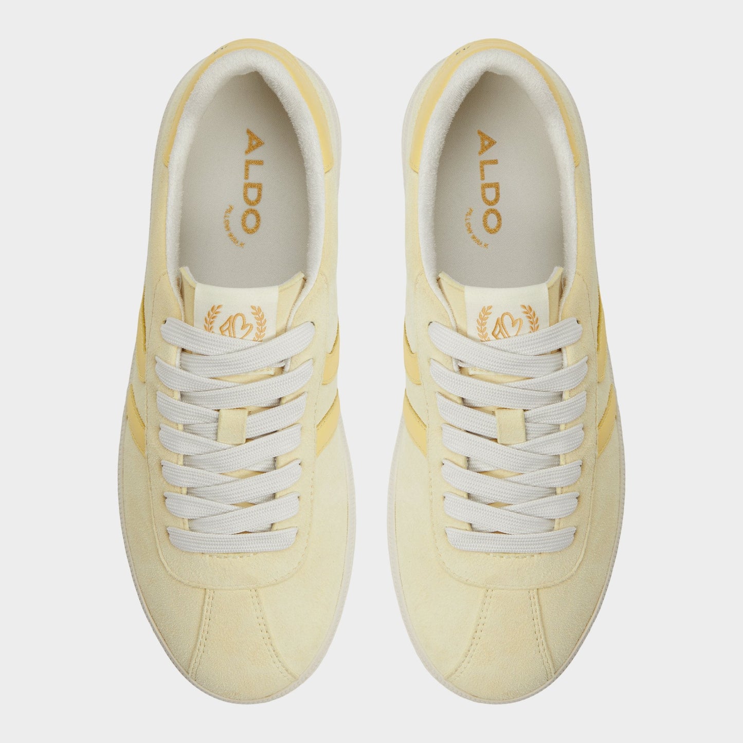 Chicsneaker Light Yellow Women's Low top sneakers - Low top sneaker, Cup sole Aldo Light Yellow