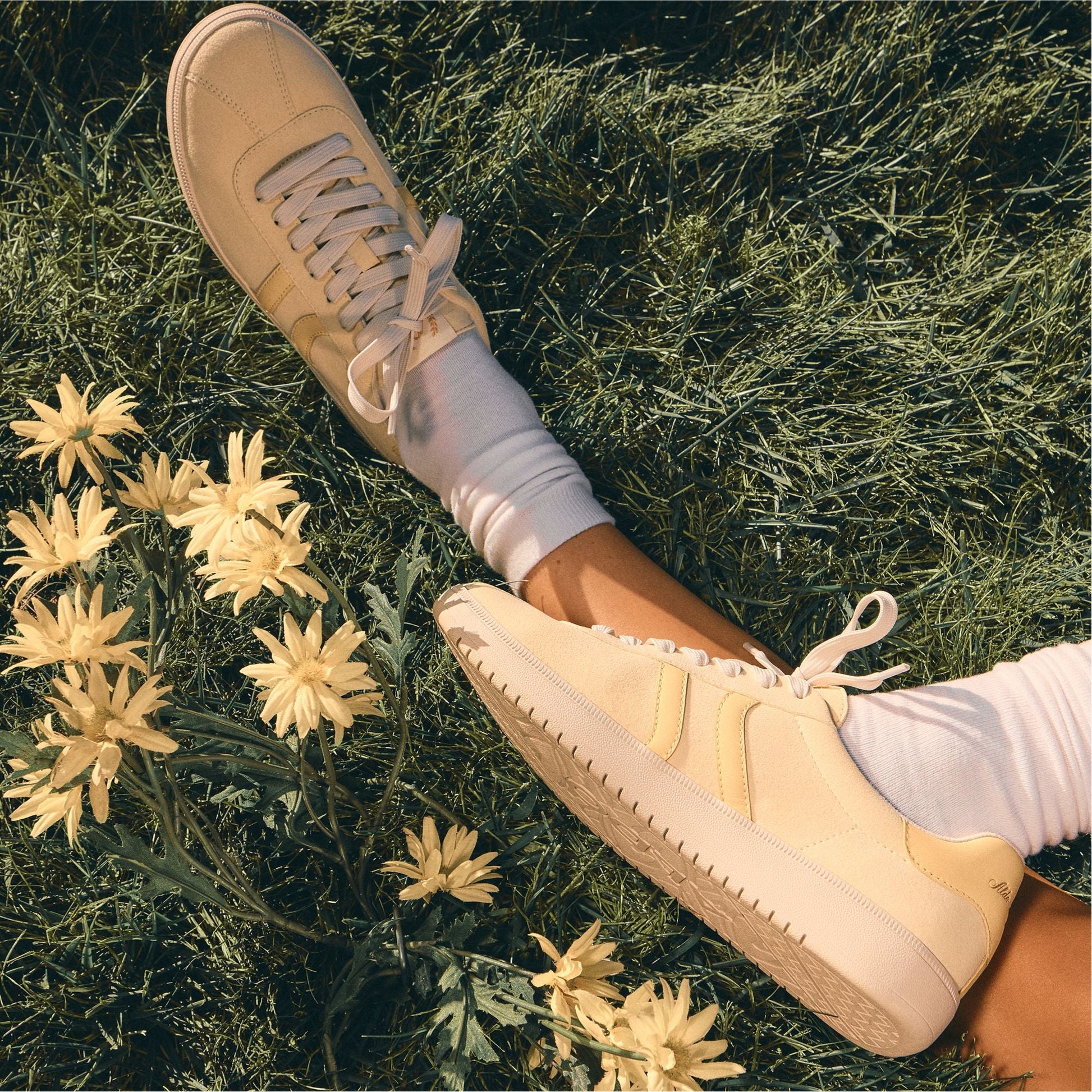 Chicsneaker Light Yellow Women's Low top sneakers - Low top sneaker, Cup sole Aldo Light Yellow