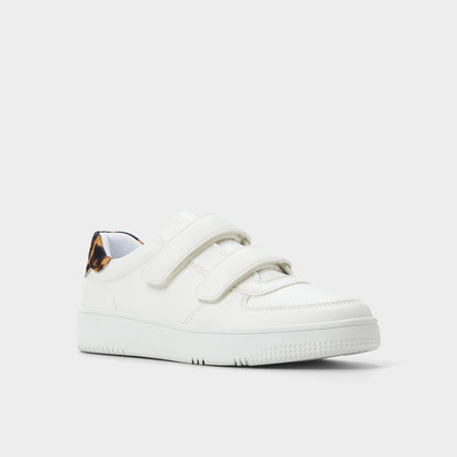 24-7kicks White Combo Women's Low top sneakers - Jogger sneaker, Platform Aldo White Combo