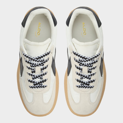 Retrostep White/Black Women's Low top sneakers - Low top sneaker, Jogger sole Aldo White/Black