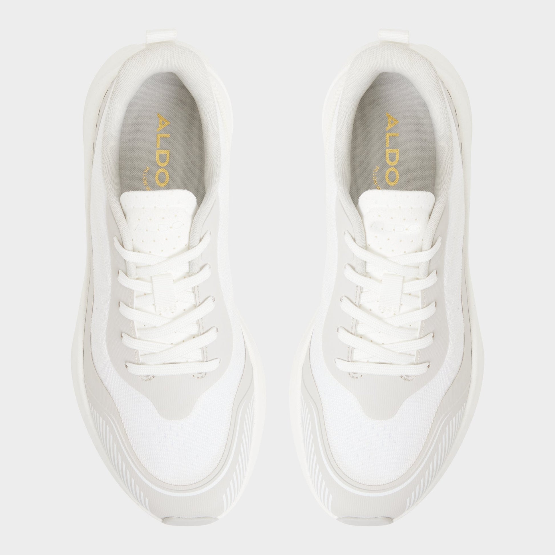 Pillowstep White Women's Low top sneakers - Sneaker, Jogger sole Aldo White