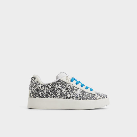 Timothy in Goodman White Black - Women's low top sneaker, Cup sole Aldo White/black