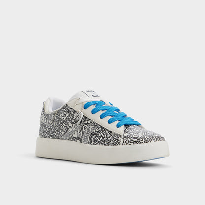 Timothy in Goodman White Black - Women's low top sneaker, Cup sole Aldo White/black