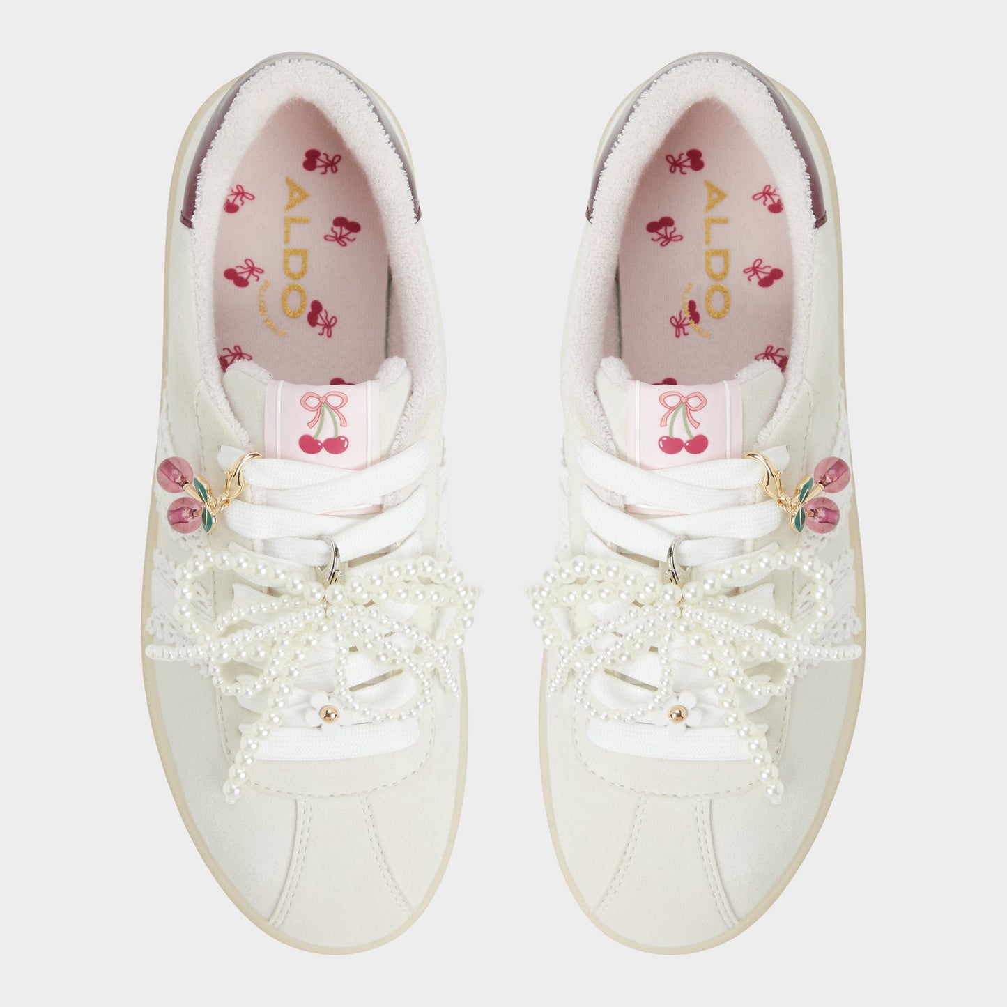 Sweetthing White/Bone Women's Low top sneakers - Low top sneaker, Cup sole Aldo White/Bone