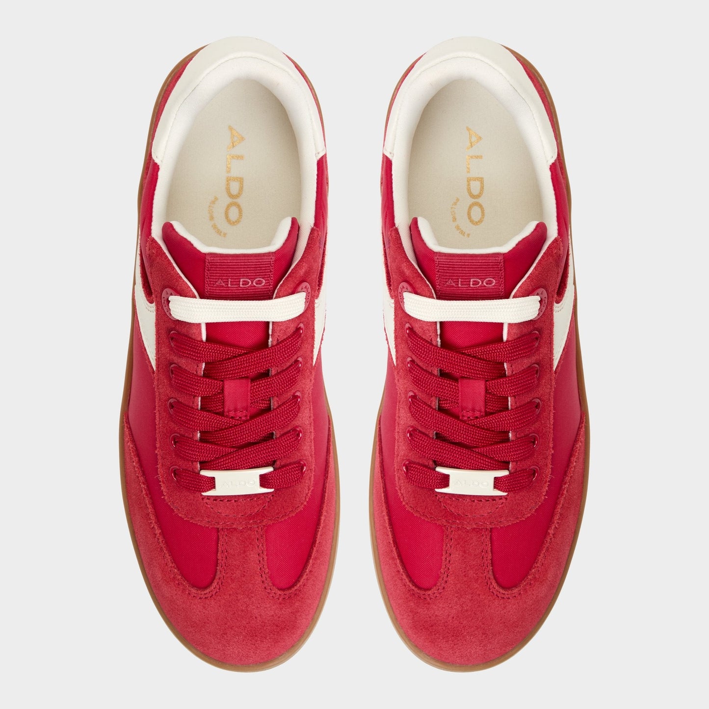 Erilg Medium Red Women's Low top sneakers - Low top sneaker, Cup sole Aldo Medium Red