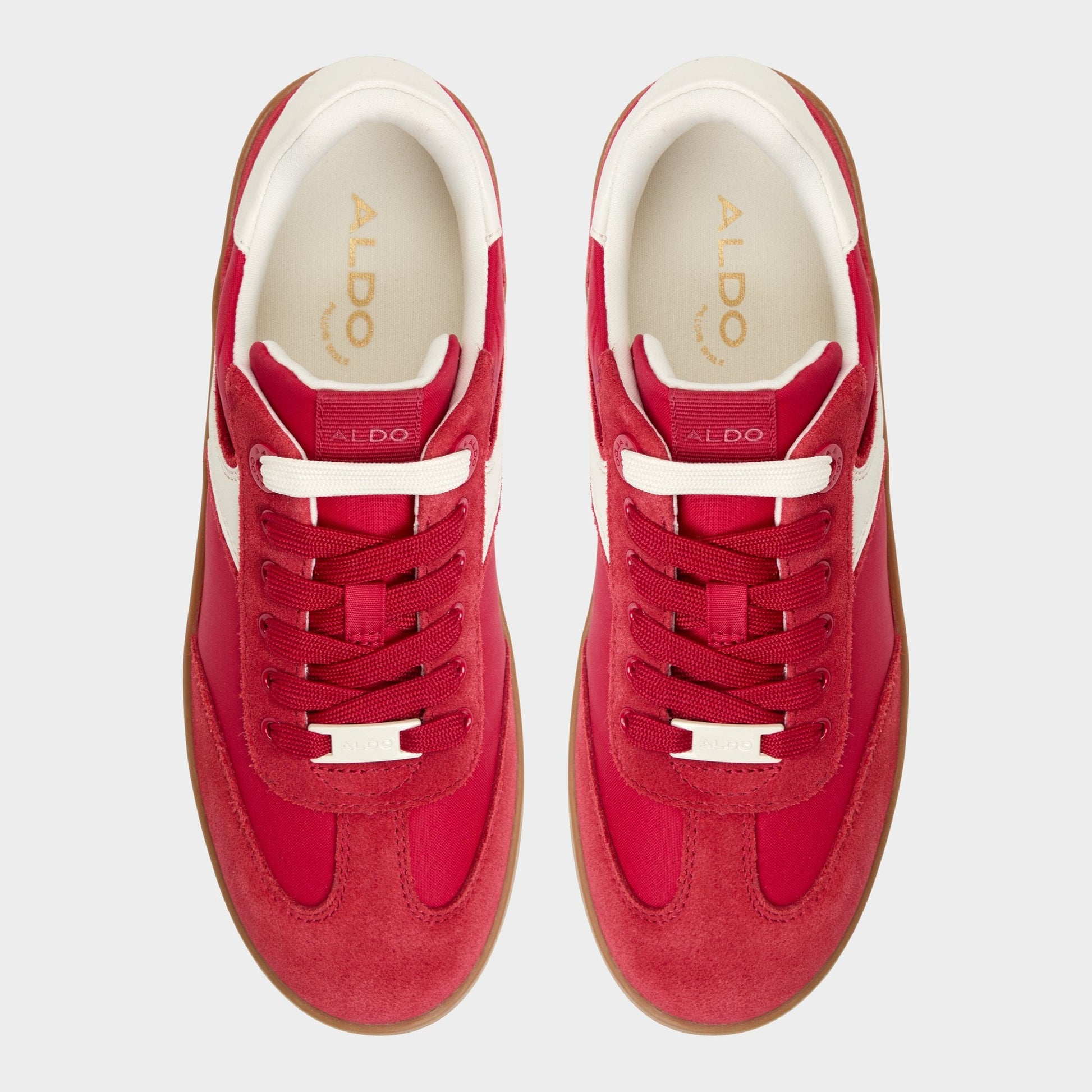 Erilg Medium Red Women's Low top sneakers - Low top sneaker, Cup sole Aldo Medium Red
