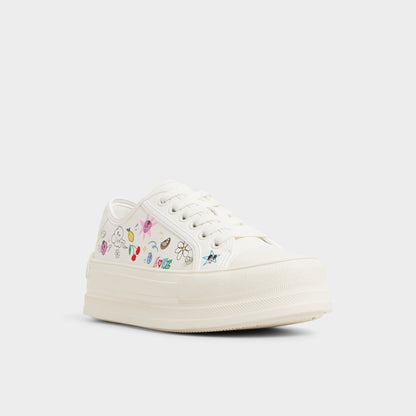 Rayes White/Multi Women's Low top sneakers - Sneaker, Platform Aldo White/Multi