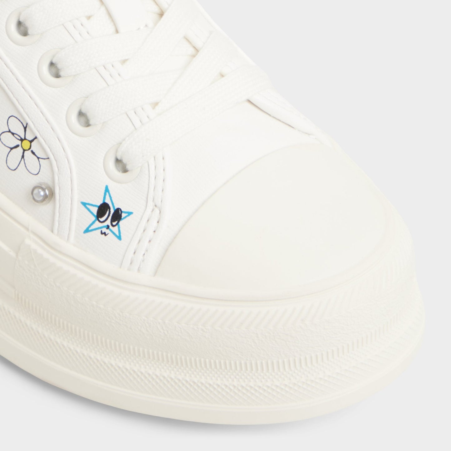 Rayes White/Multi Women's Low top sneakers - Sneaker, Platform Aldo White/Multi