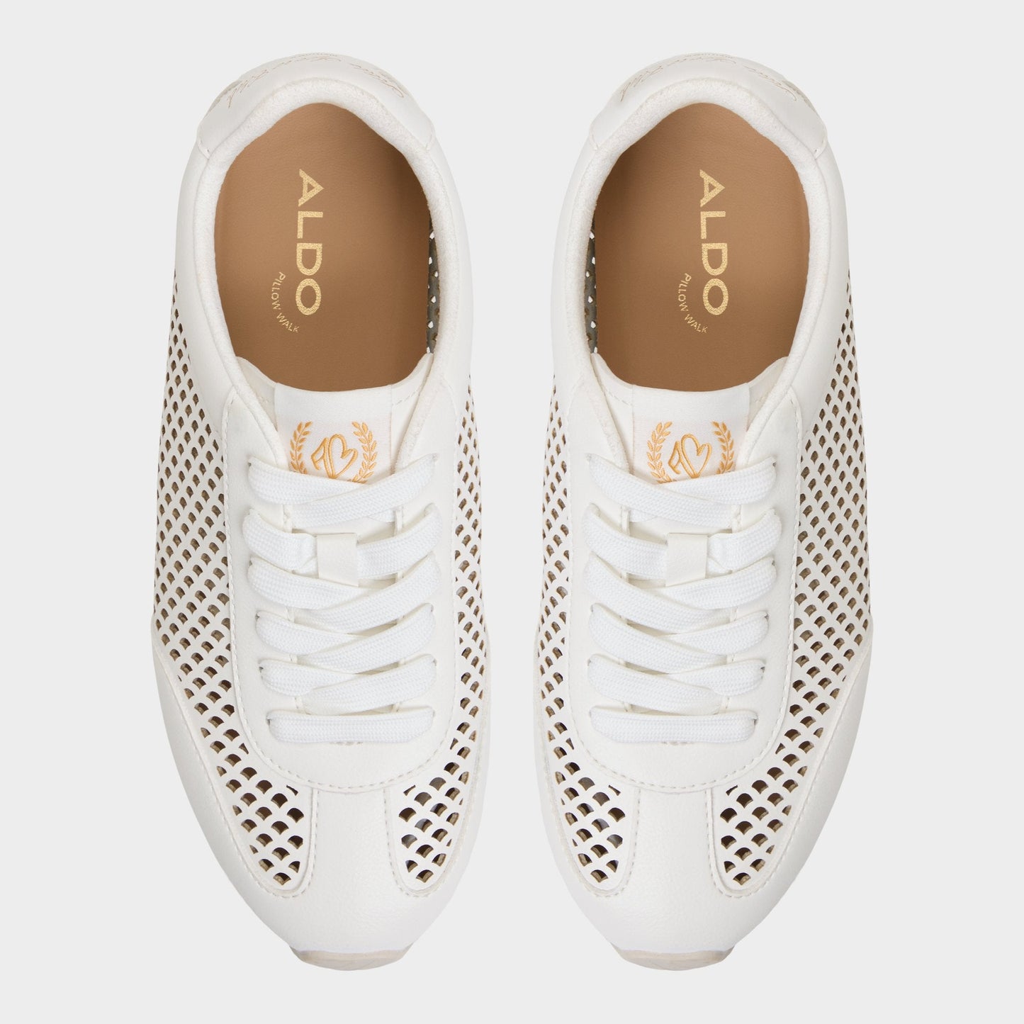 Carefree Open White Women's Low top sneakers - Jogger sneaker, Jogger sole Aldo Open White