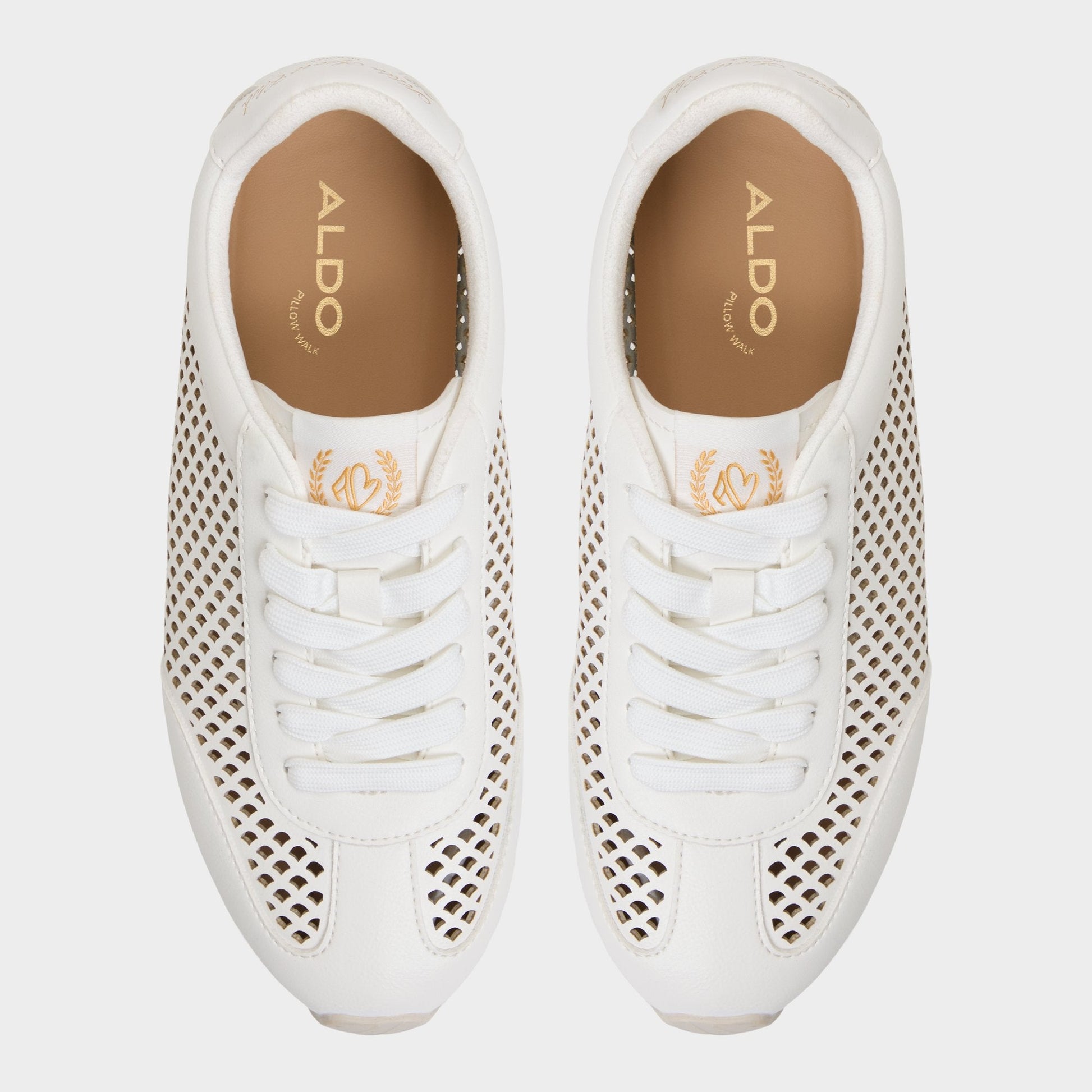 Carefree Open White Women's Low top sneakers - Jogger sneaker, Jogger sole Aldo Open White