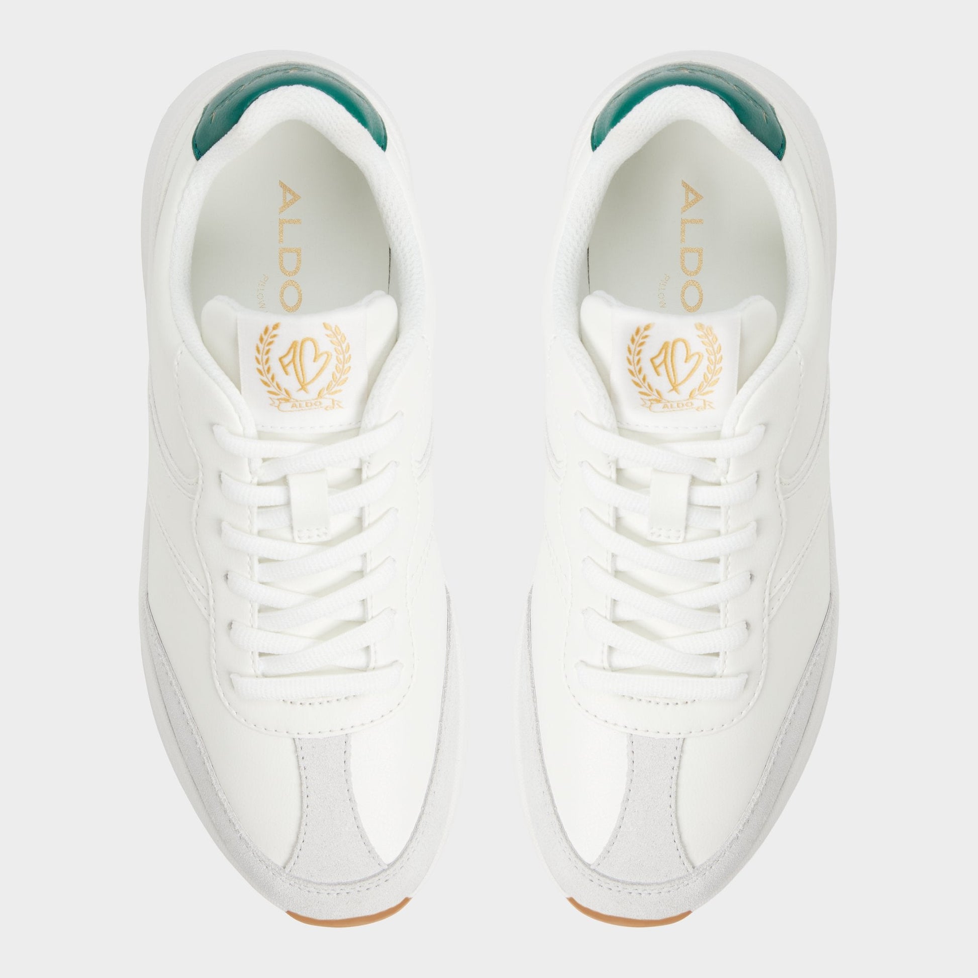 Clubchic White Combo Women's Athletic Sneakers - Jogger sneaker Aldo White Combo