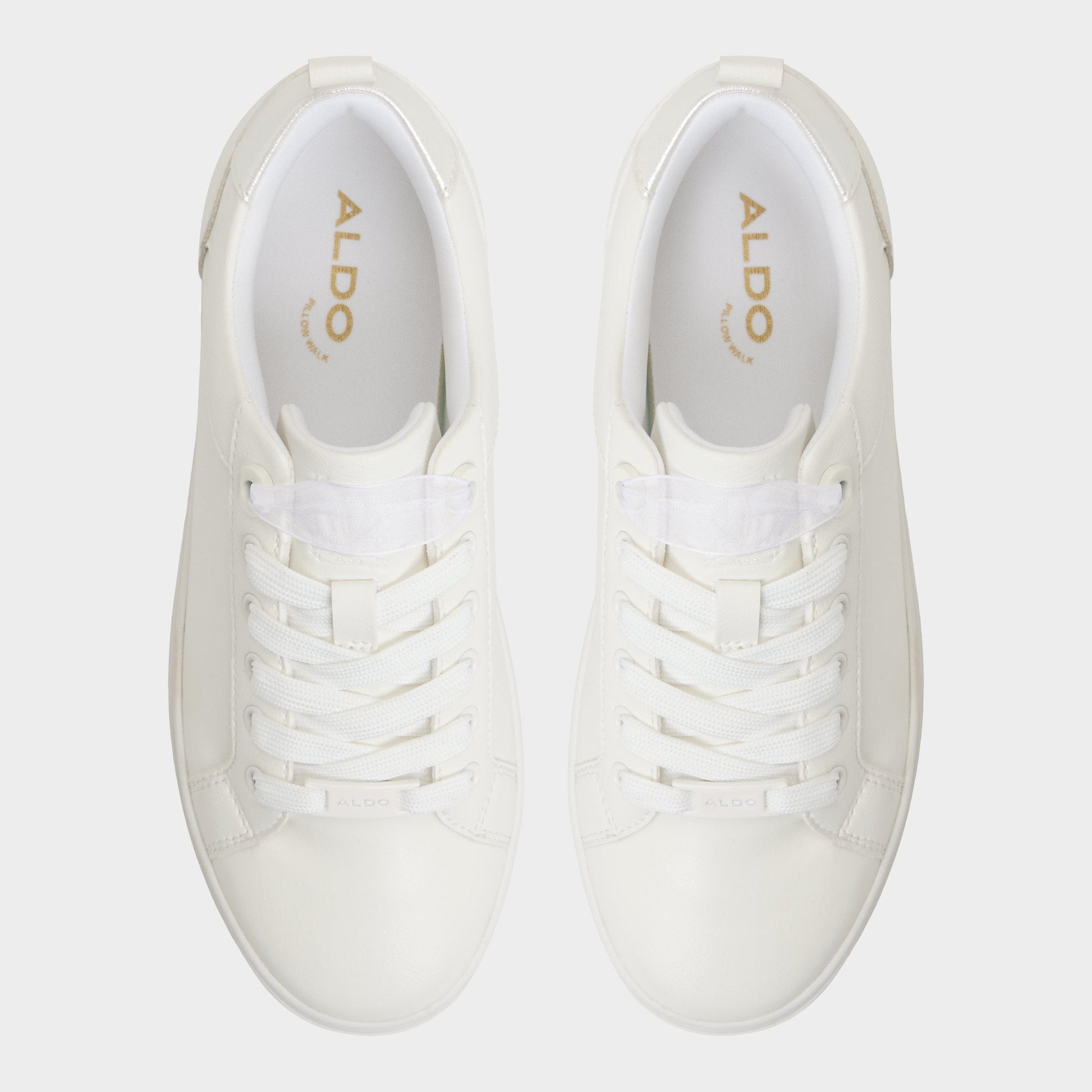 Chiccomfort Open White Women's Platform and wedge sneakers - Low top sneaker Aldo Open White