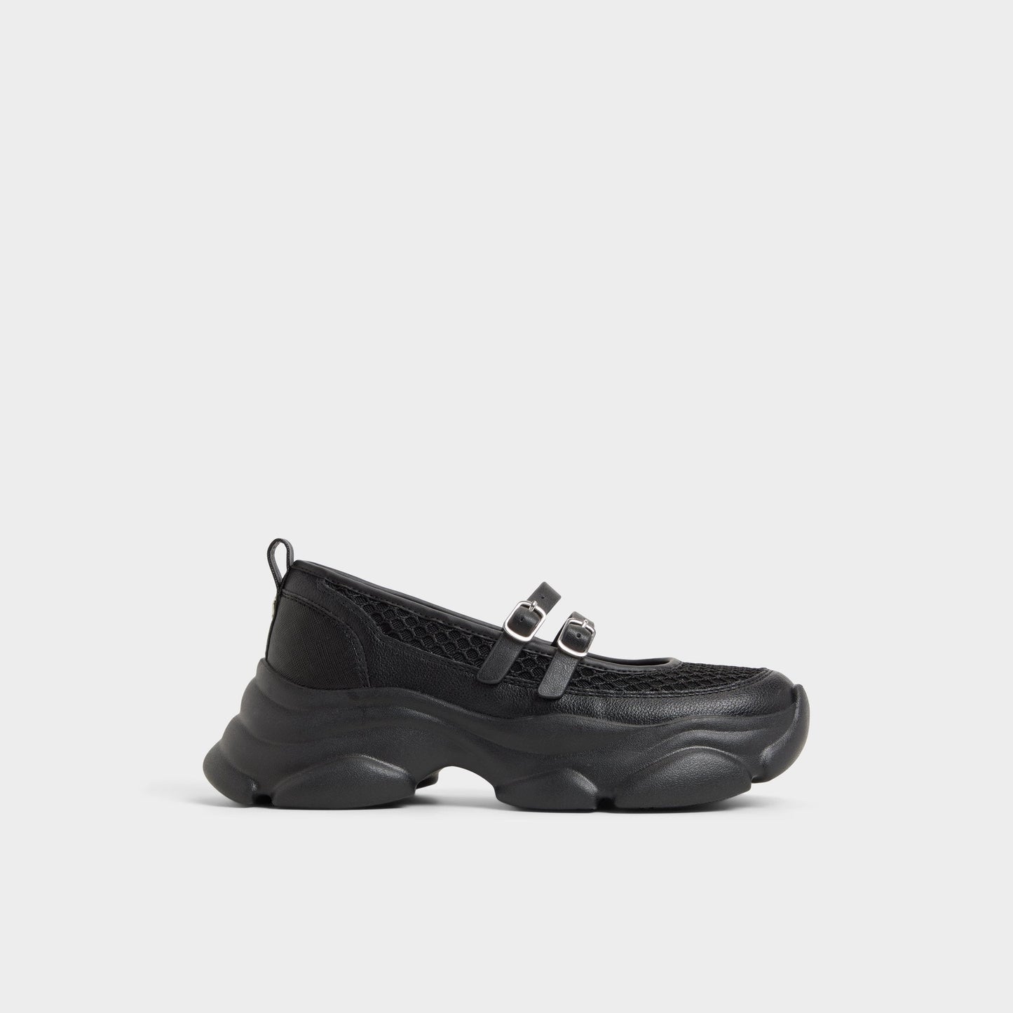 Aethera Black Women's Platform and wedge sneakers - Mary Jane Sneakers, Jogger sole Aldo Black