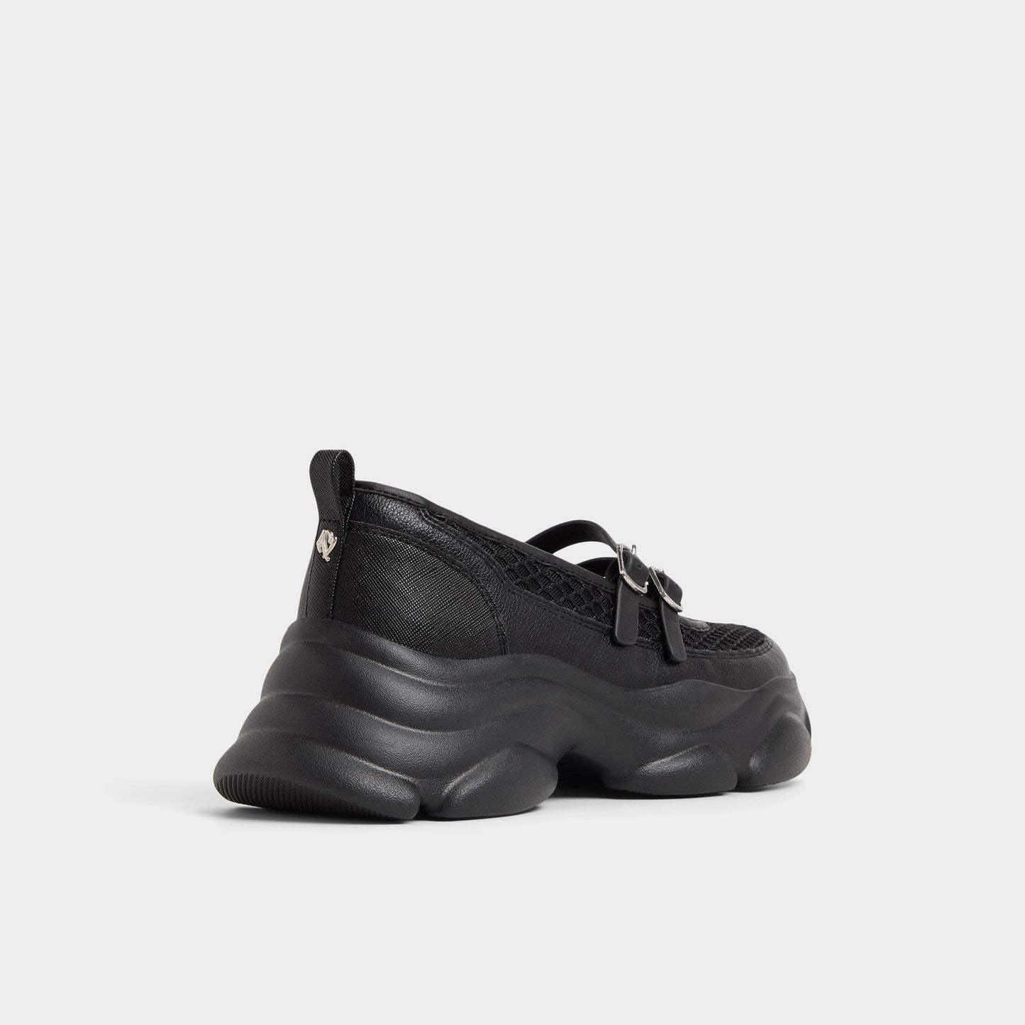 Aethera Black Women's Platform and wedge sneakers - Mary Jane Sneakers, Jogger sole Aldo Black