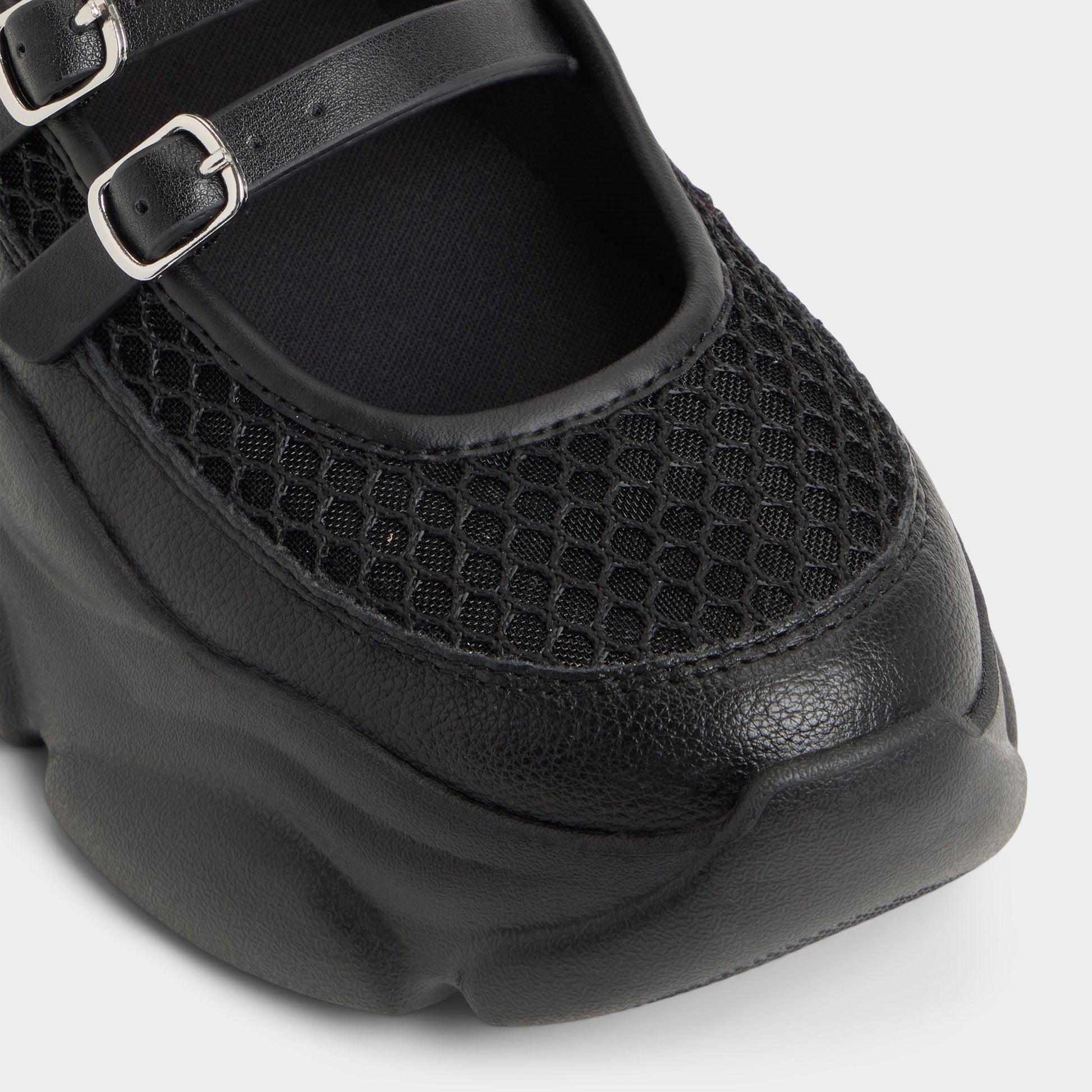 Aethera Black Women's Platform and wedge sneakers - Mary Jane Sneakers, Jogger sole Aldo Black