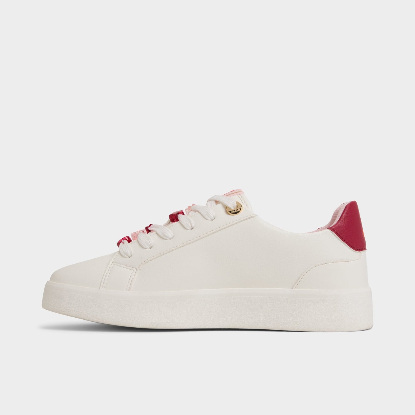 Cherrylove White Women's Low top sneakers - Low top sneaker, Platform Aldo White