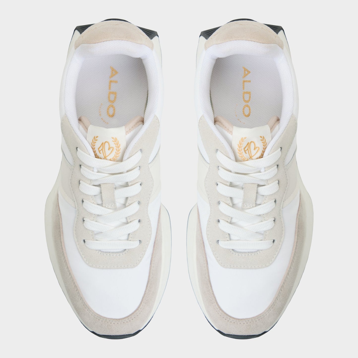 Proader White/Bone Women's Low top sneakers - Jogger sneaker Aldo White/Bone