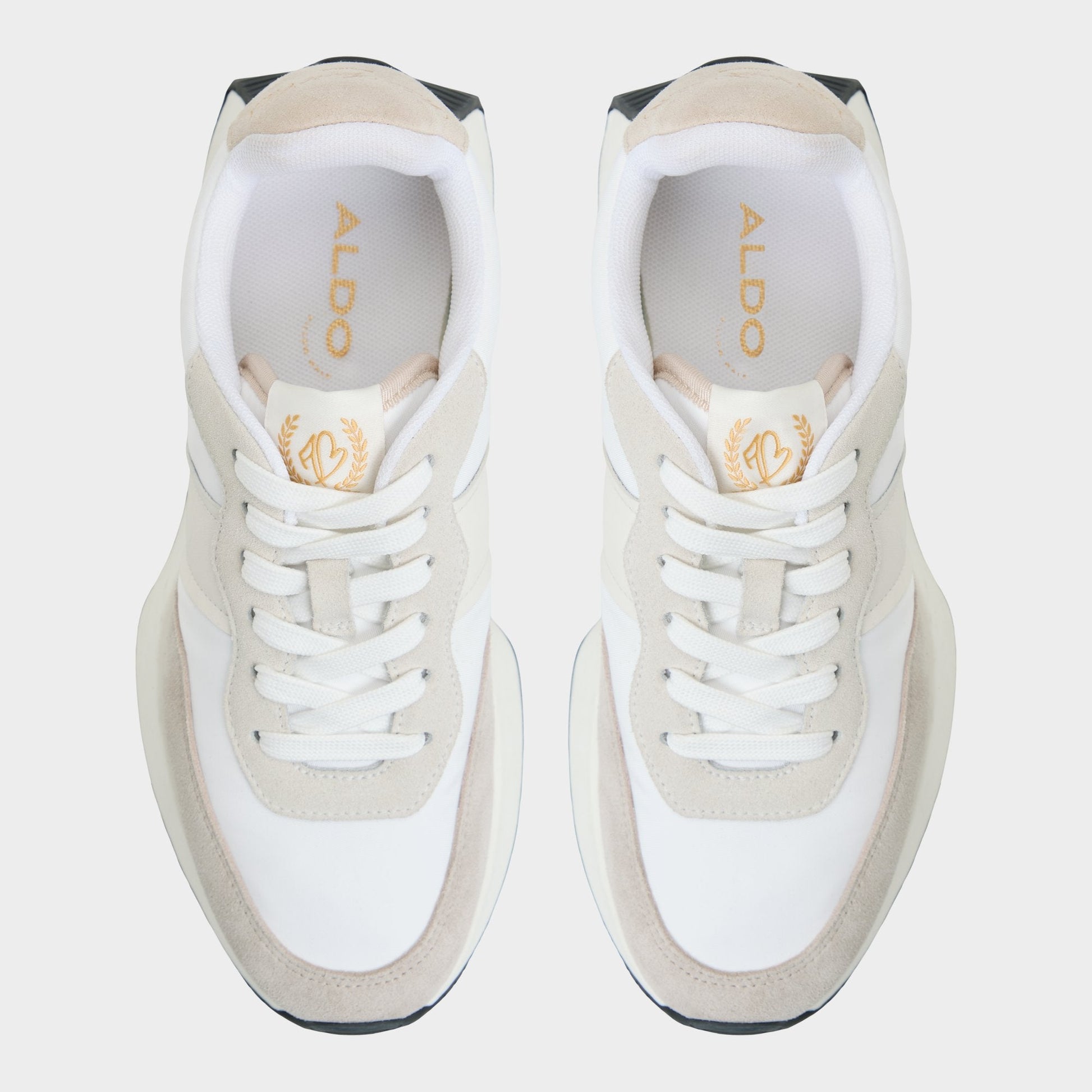 Proader White/Bone Women's Low top sneakers - Jogger sneaker Aldo White/Bone
