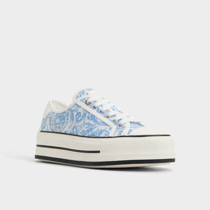 Rayes Open Blue Women's Platform and wedge sneakers - Low top sneaker, Platform Aldo Open Blue