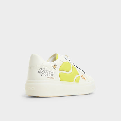 Clubchamp White Combo Women's Platform and wedge sneakers - Low top sneaker Aldo White Combo