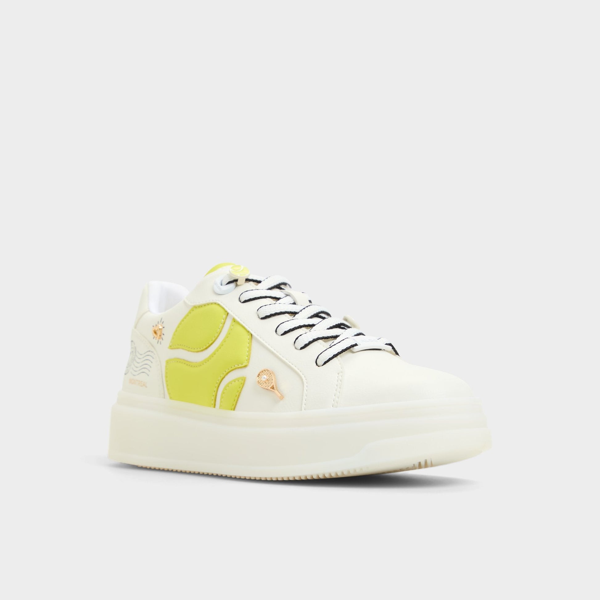 Clubchamp White Combo Women's Platform and wedge sneakers - Low top sneaker Aldo White Combo