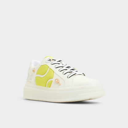 Clubchamp White Combo Women's Platform and wedge sneakers - Low top sneaker Aldo White Combo