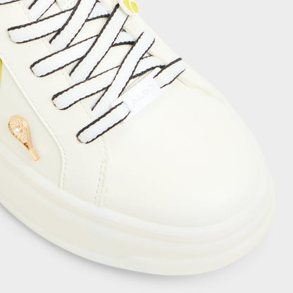 Clubchamp White Combo Women's Platform and wedge sneakers - Low top sneaker Aldo White Combo