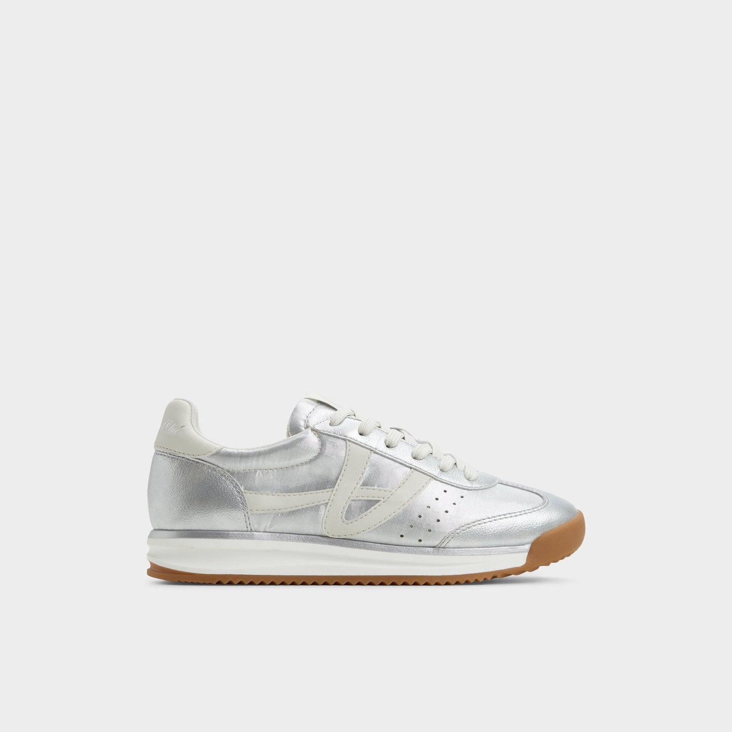 Stepcount Silver Women's Low top sneakers - Jogger sneaker, Jogger sole Aldo Silver