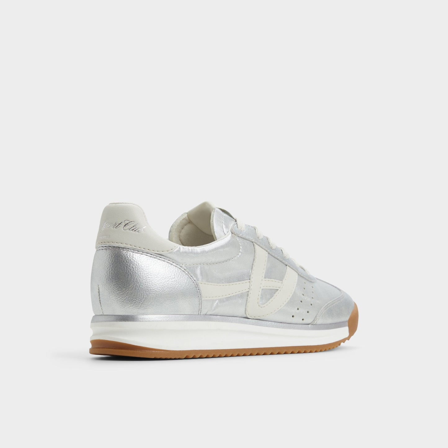 Stepcount Silver Women's Low top sneakers - Jogger sneaker, Jogger sole Aldo Silver