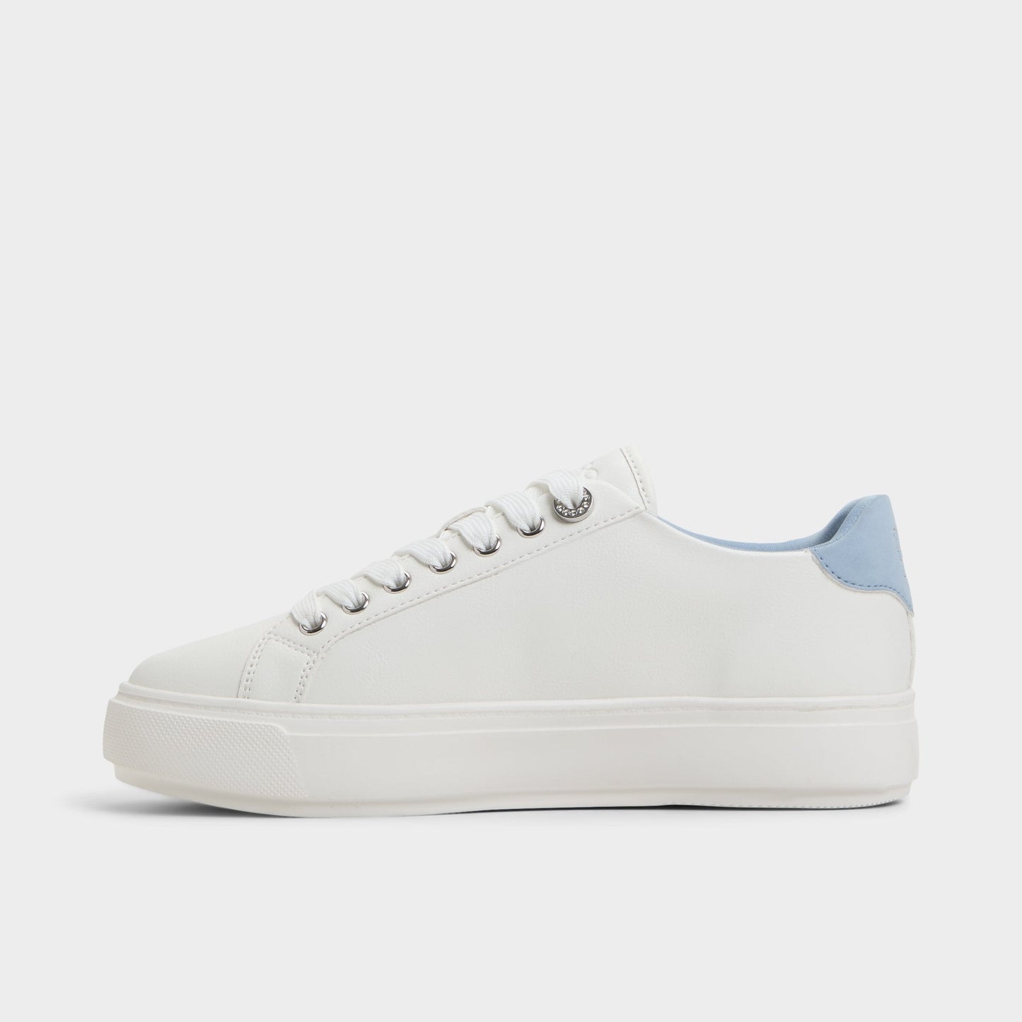 Saxony White/Multi Women's Platform and wedge sneakers - Low top sneaker Aldo White/Multi