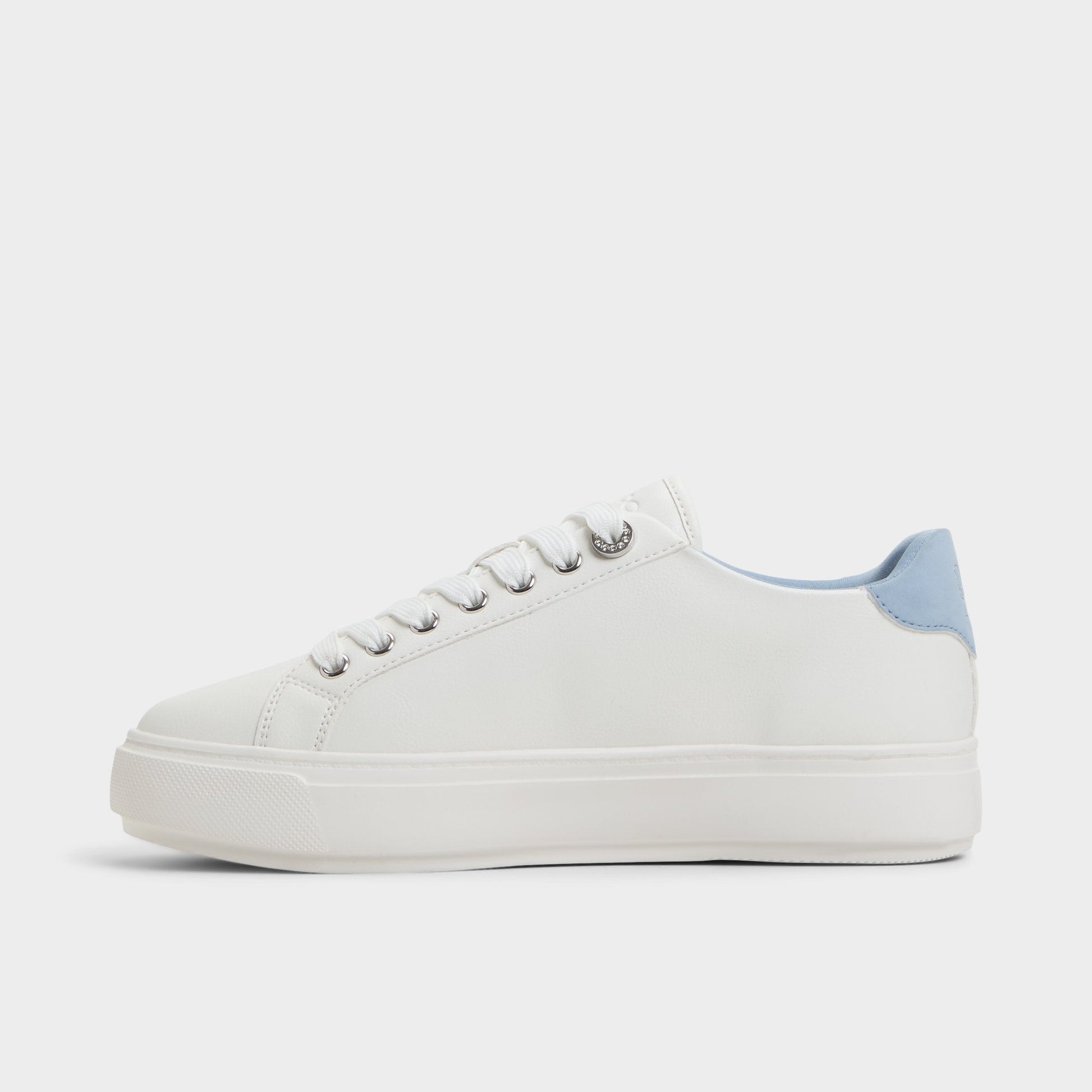 Saxony White/Multi Women's Platform and wedge sneakers - Low top sneaker Aldo White/Multi