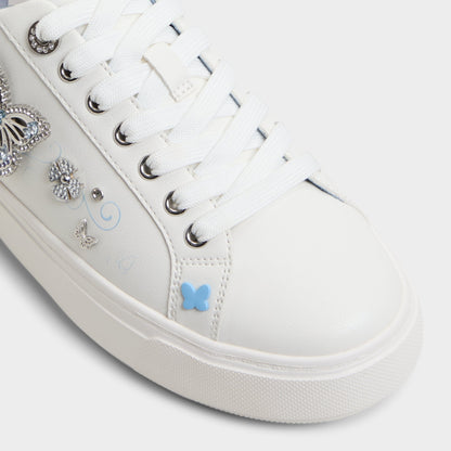 Saxony White/Multi Women's Platform and wedge sneakers - Low top sneaker Aldo White/Multi